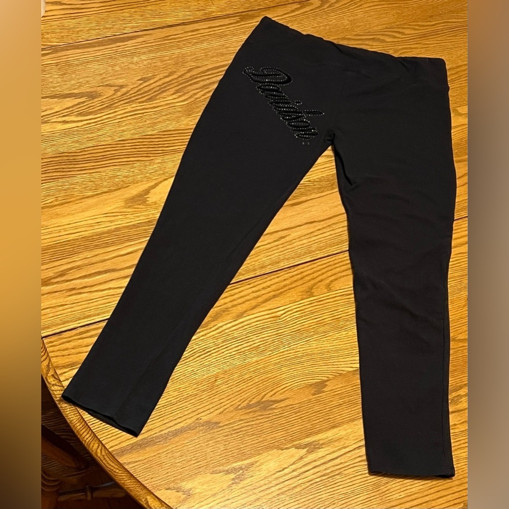 Harley-Davidson® Embellished Logo ‘Spelled Out’ on Black Leggings- XL- 💎 - Picture 2 of 10